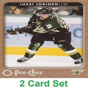 Jussi Jokinen Hockey Card Collection